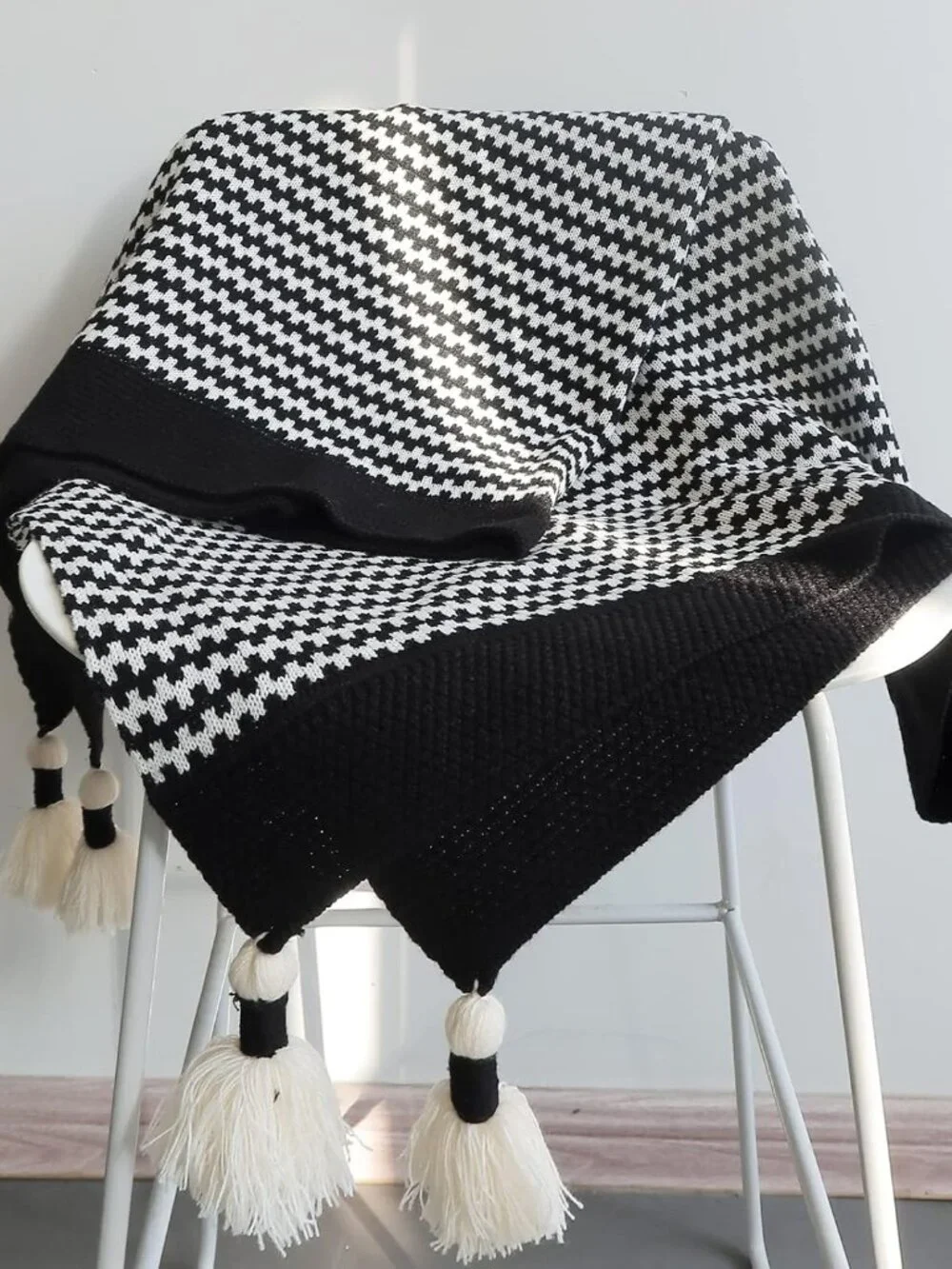 Modern Striped Throw Blanket